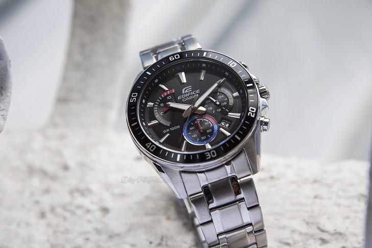 Đồng hồ Casio EFR-552D-1A3VUDF 100m thoải mái bơi lội - Ảnh: 4