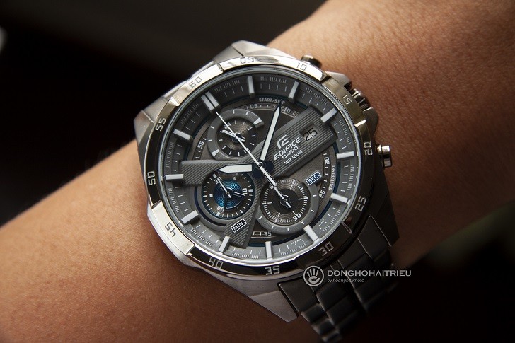 Mẫu Casio EFR-556GY-1AVUDF tiện ích Chronograph, dạ quang- Ảnh 1