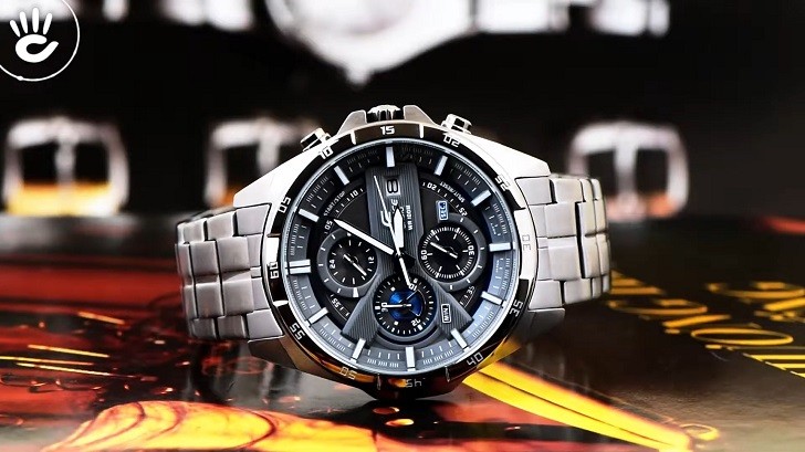 Mẫu Casio EFR-556GY-1AVUDF tiện ích Chronograph, dạ quang- Ảnh 7