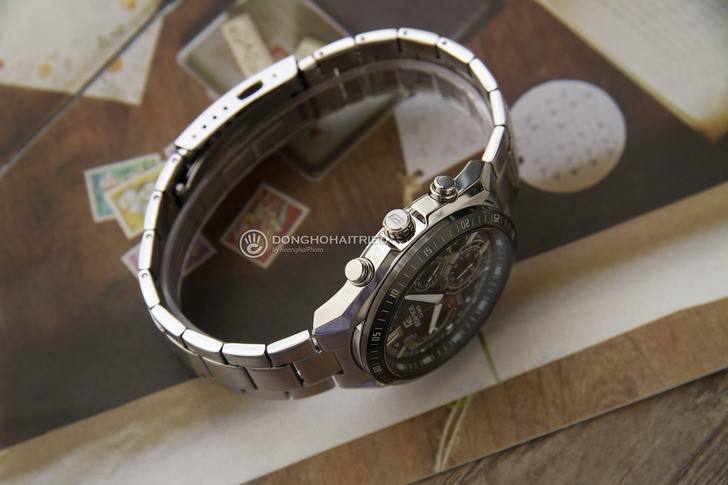 Đồng hồ Casio EFR-570DB-1AVUDF: Nguồn cảm hứng từ máy bay - Ảnh: 5
