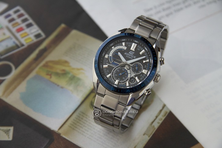Đồng hồ Casio EFR-570DB-1BVUDF thiết kế thể thao ấn tượng - Ảnh 2