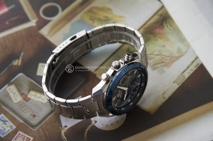 Đồng hồ Casio EFR-570DB-1BVUDF thiết kế thể thao ấn tượng - Ảnh 5