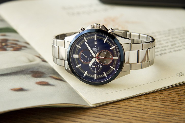 Đồng hồ Casio EFV-520RR-2AVUDF thể thao, có Chronograph - Ảnh 8