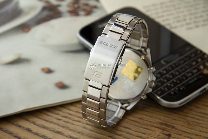 Đồng hồ Casio EFV-530DB-2AVUDF thể thao, có Chronograph - Ảnh 4