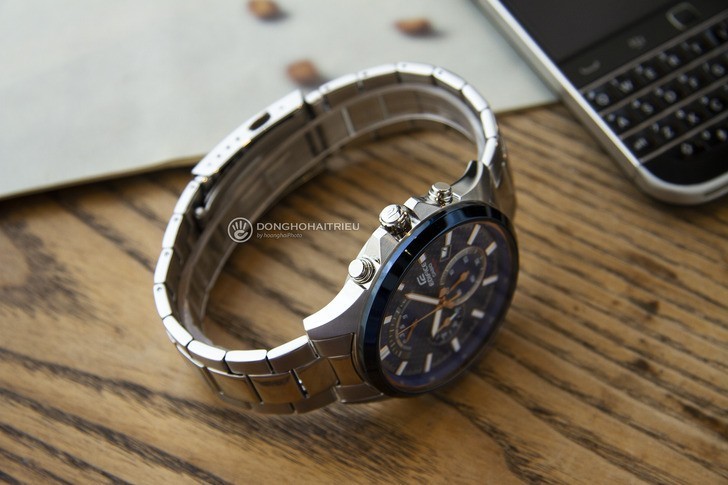 Đồng hồ Casio EFV-530DB-2AVUDF thể thao, có Chronograph - Ảnh 6