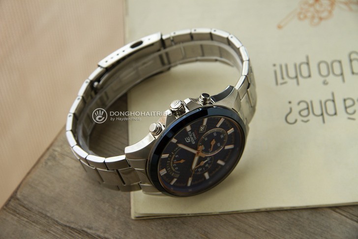 Đồng hồ Casio EFV-530DB-2AVUDF thể thao, có Chronograph - Ảnh 7