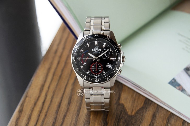 Đồng hồ Casio EFV-540D-1AVUDF giá rẻ, thay pin miễn phí - Ảnh: 1
