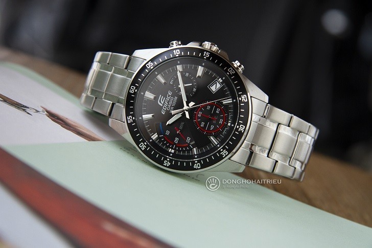 Đồng hồ Casio EFV-540D-1AVUDF giá rẻ, thay pin miễn phí - Ảnh: 2