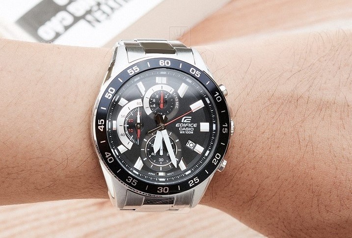 Đồng hồ Casio EFV-550D-1AVUDF giá rẻ, thay pin miễn phí - Ảnh 2