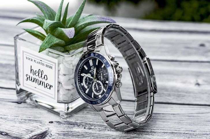 Đồng hồ Casio EFV-570D-2AVUDF giá rẻ, thay pin miễn phí - Ảnh 5