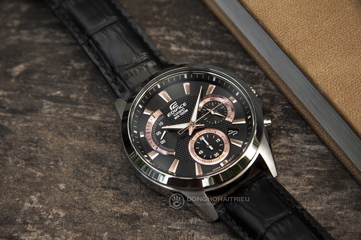 Đồng hồ Casio Edifice EFV-580L-1AVUDF chống nước 10ATM - Ảnh: 5