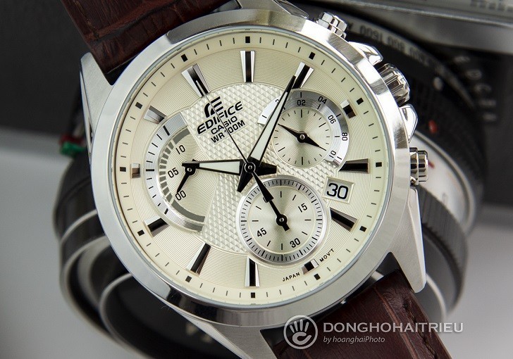 Đồng hồ Casio Edifice EFV-580L-7AVUDF wr100m, đi bơi được - Ảnh: 3