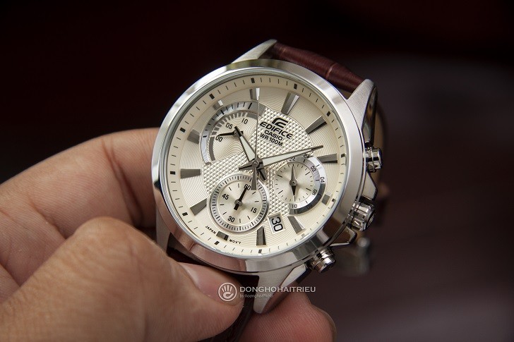 Đồng hồ Casio Edifice EFV-580L-7AVUDF wr100m, đi bơi được - Ảnh: 6