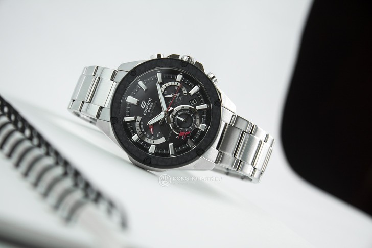 Đồng hồ Casio EQS-910D-1AVUDF năng lượng ánh sáng bền bỉ - Ảnh 2