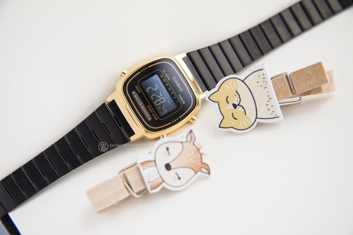 Đồng hồ nữ Casio LA670WEGB-1BDF giá rẻ, thay pin miễn phí - Ảnh 2