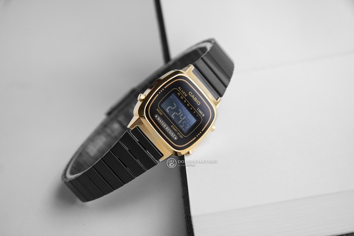 Đồng hồ nữ Casio LA670WEGB-1BDF giá rẻ, thay pin miễn phí - Ảnh 3