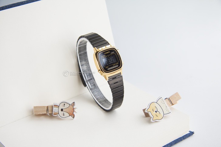 Đồng hồ nữ Casio LA670WEGB-1BDF giá rẻ, thay pin miễn phí - Ảnh 8