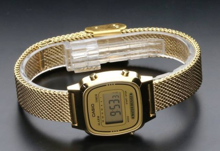 Đồng hồ nữ Casio LA670WEMY-9DF giá rẻ, thay pin miễn phí - Ảnh 3