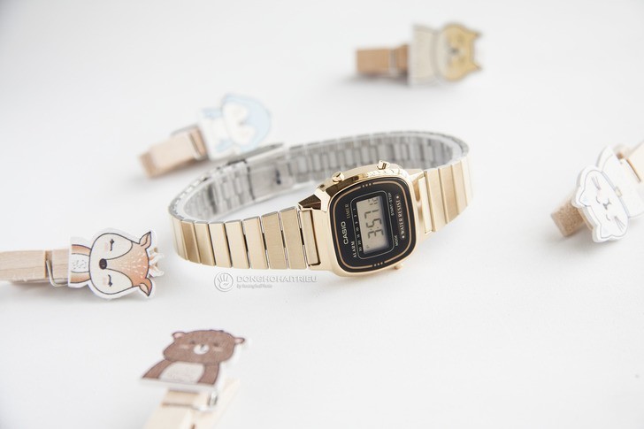 Đồng hồ nữ Casio LA670WGA-1DF giá rẻ, thay pin miễn phí - Ảnh 1