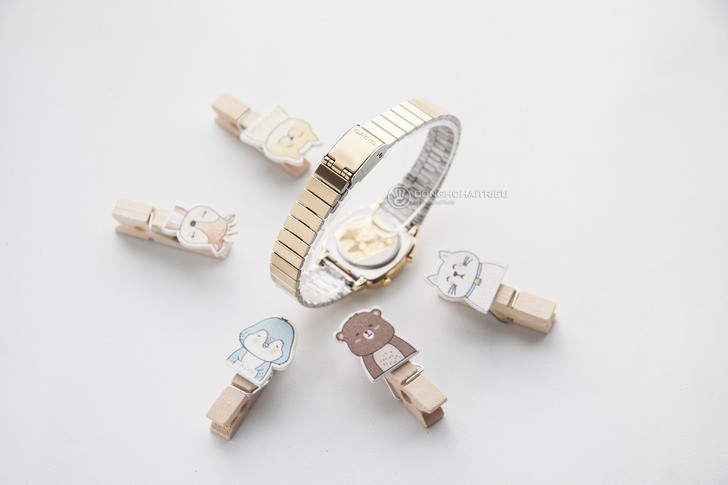 Đồng hồ nữ Casio LA670WGA-1DF giá rẻ, thay pin miễn phí - Ảnh 5