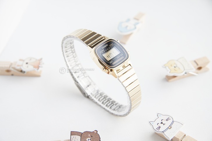 Đồng hồ nữ Casio LA670WGA-1DF giá rẻ, thay pin miễn phí - Ảnh 6