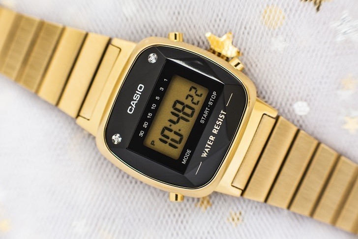Đồng hồ nữ Casio LA670WGAD-1DF giá rẻ, thay pin miễn phí - Ảnh 2