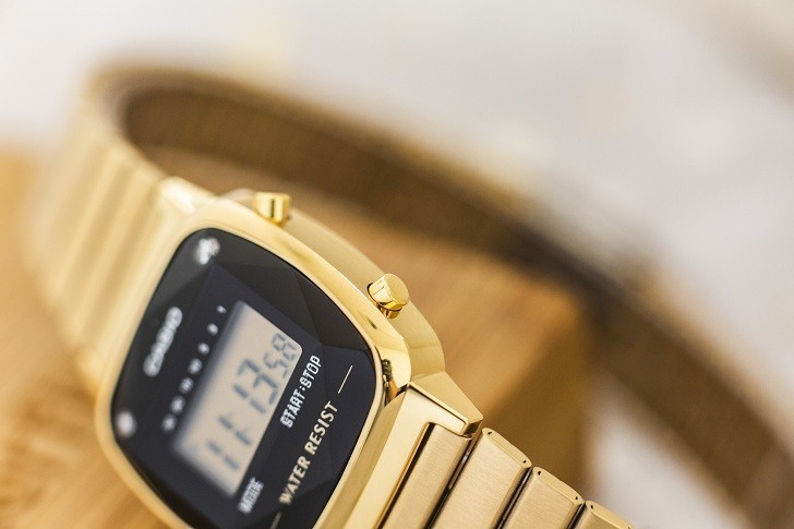 Đồng hồ nữ Casio LA670WGAD-1DF giá rẻ, thay pin miễn phí - Ảnh 4
