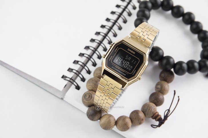 Đồng hồ nữ Casio LA680WGA-1BDF giá rẻ, thay pin miễn phí - Ảnh 1