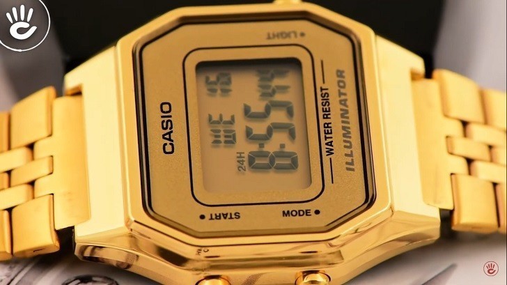Đồng hồ nam Casio LA680WGA-9DF giá rẻ, thay pin miễn phí - Ảnh 5