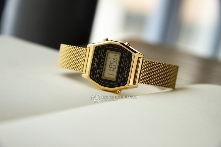 Đồng hồ nữ Casio LA690WEMY-1DF giá rẻ, thay pin miễn phí - Ảnh 2