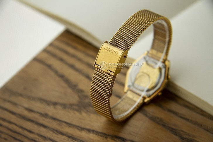 Đồng hồ nữ Casio LA690WEMY-1DF giá rẻ, thay pin miễn phí - Ảnh 4