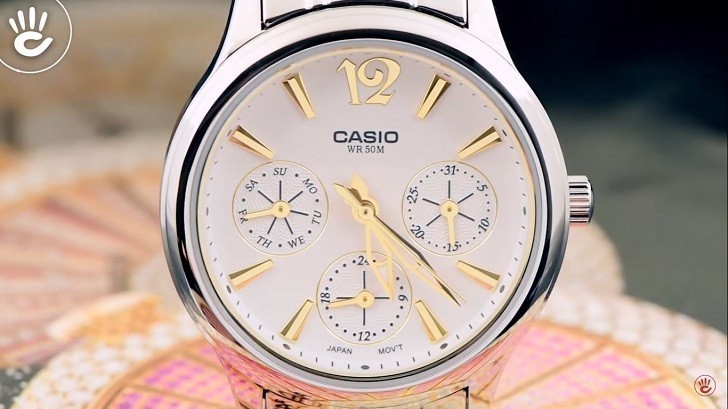 Đồng hồ Casio LTP-2085SG-7AVDF giá rẻ, thay pin miễn phí - Ảnh 2