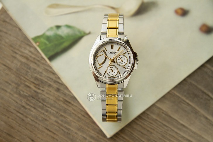 Mẫu Casio LTP-2089SG-7AVDF sang trọng cùng nhiều tính năng - Ảnh 1