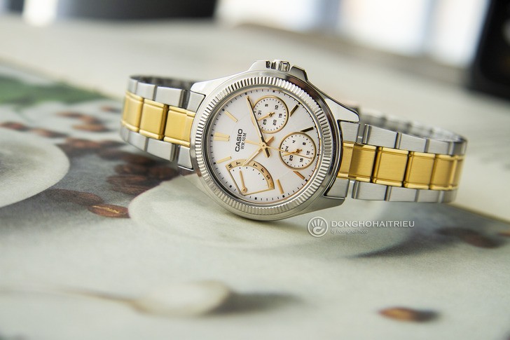 Mẫu Casio LTP-2089SG-7AVDF sang trọng cùng nhiều tính năng - Ảnh 2