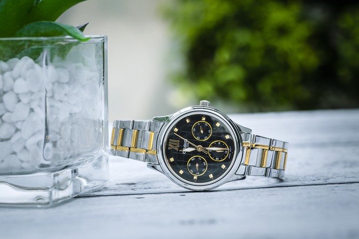 Đồng hồ Casio LTP-E306SG-1AVDF: Thiết kế đề cao sự cân đối - Ảnh 6