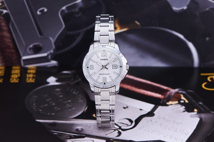 Đồng hồ Casio LTP-V004D-7B2UDF giá rẻ, thay pin miễn phí - Ảnh 1