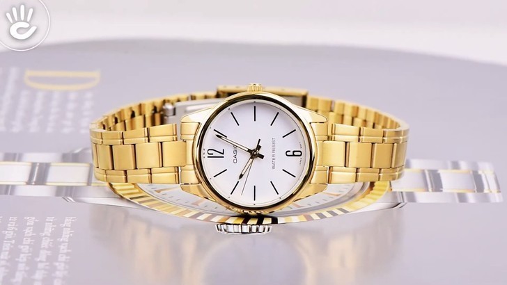 Đồng hồ Casio LTP-V005G-7BUDF thay pin miễn phí - Ảnh 1