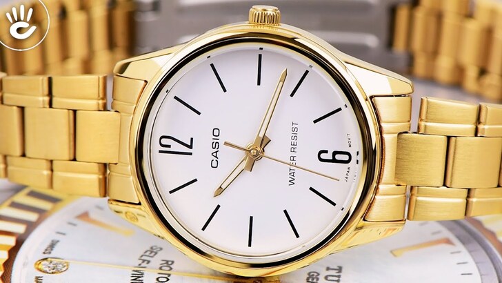 Đồng hồ Casio LTP-V005G-7BUDF thay pin miễn phí - Ảnh 3