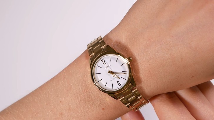Đồng hồ Casio LTP-V005G-7BUDF thay pin miễn phí - Ảnh 5