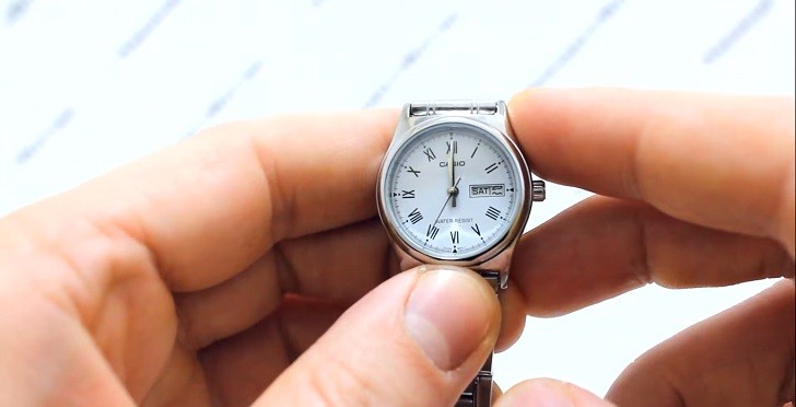 Đồng hồ Casio LTP-V006D-2BUDF giá rẻ, free thay pin trọn đời - Ảnh 3