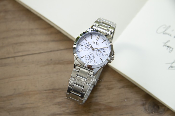 Đồng hồ Casio LTP-V300D-2AUDF giá rẻ, thay pin miễn phí - Ảnh 2