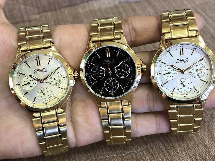 Đồng hồ Casio LTP-V300G-7AUDF thay pin miễn phí trọn đời - Ảnh 7