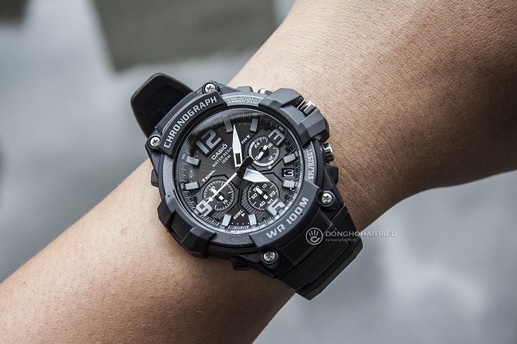 Đồng hồ Casio MCW-100H-1A3VDF giá rẻ, thay pin miễn phí - Ảnh 2