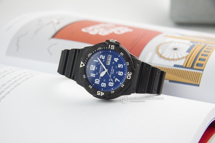 Đồng hồ Casio MRW-200H-2B2VDF giá rẻ, thay pin miễn phí - Ảnh 1