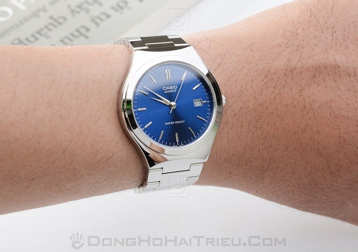  Đồng hồ Casio MTP-1170A-2ARDF sở hữu sắc xanh ấn tượng - Ảnh 1