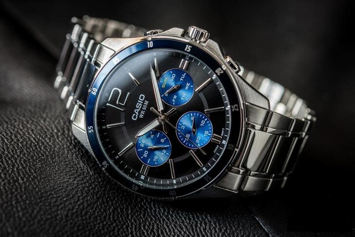 Đồng hồ Casio MTP-1374D-2AVDF giá rẻ, thay pin miễn phí - Ảnh 7