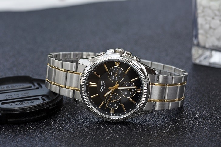 Đồng hồ Casio MTP-1375SG-1AVDF giá rẻ, thay pin miễn phí - Ảnh: 5