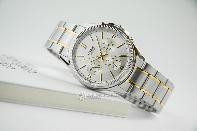 Đồng hồ nam Casio MTP-1375SG-9AVDF tích hợp 3 chức năng phụ - Ảnh: 1