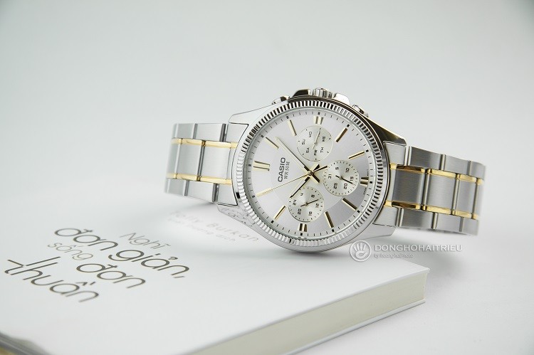Đồng hồ nam Casio MTP-1375SG-9AVDF tích hợp 3 chức năng phụ - Ảnh: 4