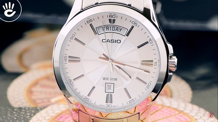 Đồng hồ Casio MTP-1381D-7AVDF giá rẻ, miễn phí thay pin - Ảnh: 4